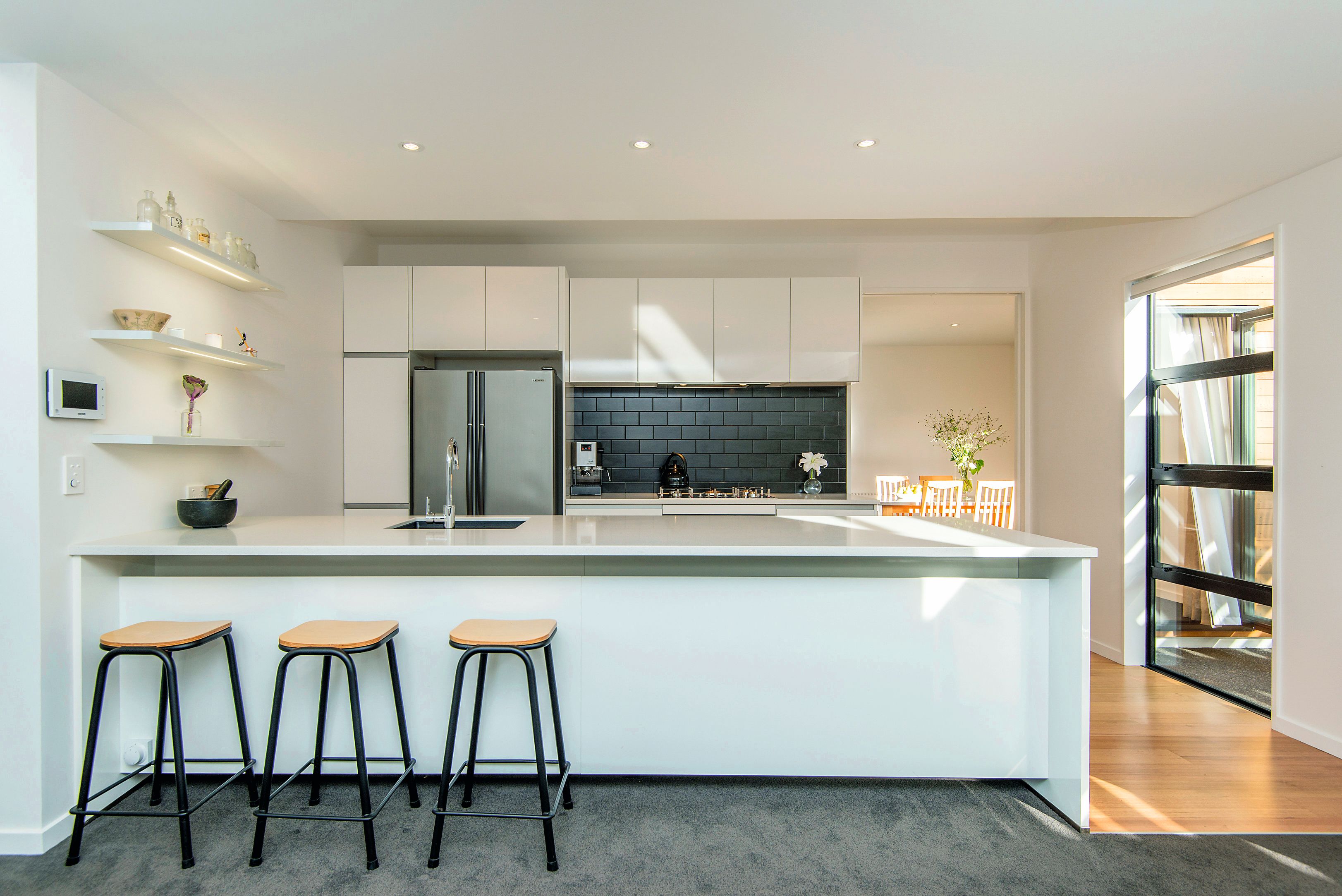 Kitchen-island-bench-stone-composite-joinery-timber-floor